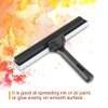 Rubber Roller, Black Rubber Brayer Roller Print Brush Ink Paint