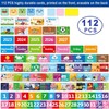 Fancy Land Calendar and Weather Pocket Chart for Kids with
