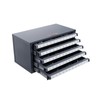 VEVOR Drill Bit Dispenser Cabinet, Five-Drawer Drill Bit Dispenser, 60-Compartment
