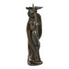 Greek Goddess Athena Wearing Helmet With Spear Aegis Shield And
