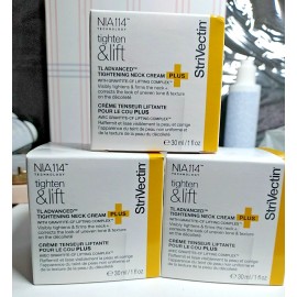 StriVectin 3-PK StriVectin TL Advanced Tightening Neck Cream Plus Gravitite-CF, 1 fl oz NIB