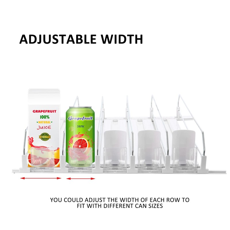 ONCHSH Drink Organizer for Fridge,Soda Can Drink Organizer for Refrigerator,Beer