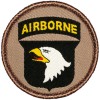 Patchtown 101st Airborne Screaming Eagle Patrol Patch - 2" Round Embroidered Patch (025) - Sew-on