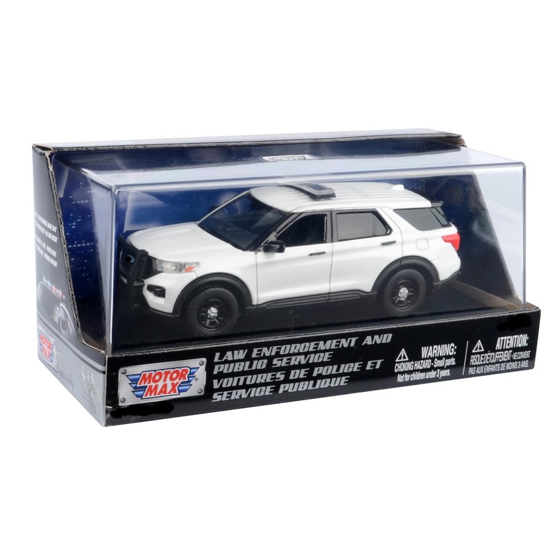 43 scale 2022 Police Interceptor Utility with Acrylic Display Case