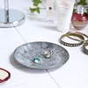 SPICE OF LIFE BAGT1643 Tin Round Tray, Antique Style, Matte