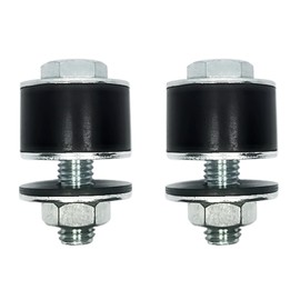 WIKTOPROK 2 Pack Strut Channel Trolley Stopper, Trolley Roller Wheel Limit Trolley Assembly Positioning for 1-5/8" Wide and All 1-5/8" or Taller Strut Channels