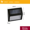 Paulmann 94234 Solar Stair Light LED Outdoor Light Including 1x