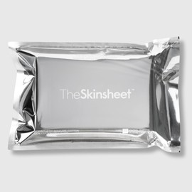 The Skinsheet Multiuse Facial Sheets, Toner Applicator Pads, Dry Toner Pads Lint Free, Dry Wipes, Makeup Remover Cloths Disposable, Face Sheets, Lint-Free, Ultra Soft, Made in USA, 70 Count.