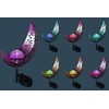 Lunartec Garden Decoration Solar: Solar Moon Light with RGB LEDs