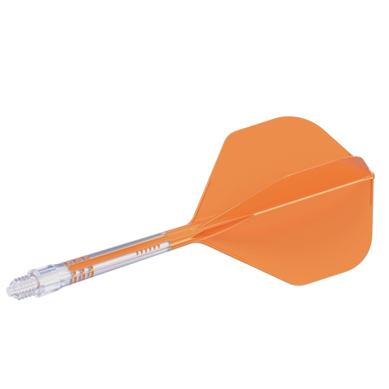 CUESOUL Rust T19 Carbon Integrated Dart Wave and Flight, Large