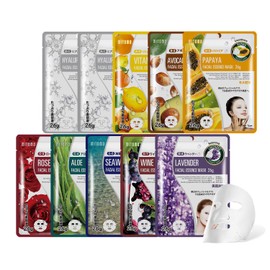 MITOMO SKINCARE PRSH0010-A Wallet-Friendly, 9 Types, Set of 10, Individual Packaging, Moisturizing, Skin Care, Moisturizing, Purpuru Skin Feeling, Moisture Charge