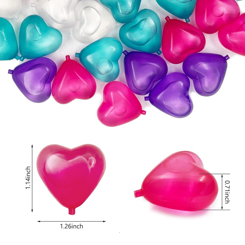 Reusable Ice Cube, 40Pcs Plastic Ice Cubes, Quick-Freeze Easy-to-Clean Refreezable