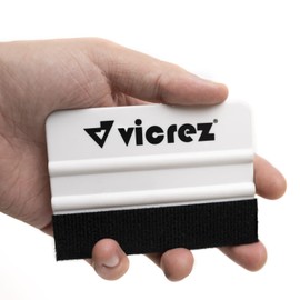 Vicrez Vinyl Wrap 5 Pieces White Felt Soft Squeegee vzt116