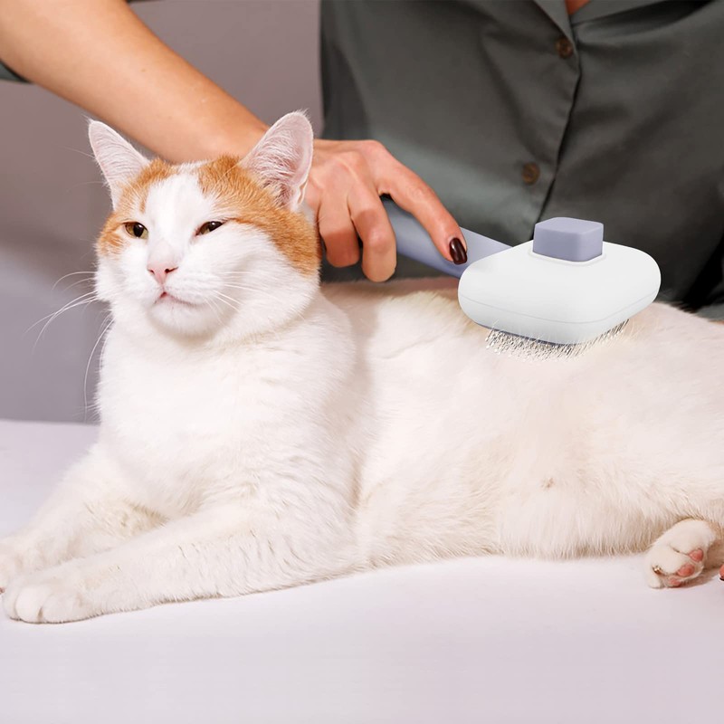 Cat Brush for Shedding, MOMSIV Cat Grooming Comb Dog Massage