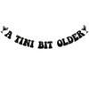 A Tini Bit Older Banner - Espresso Martini Themed Birthday Party Decorations Espresso Martini Birthday Party Bunting Sign Weenies and Tinies Bachelorette Party Decorations Black Glitter