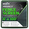 Boen - Backyard Privacy Screen Fence Covering 6' x 100'