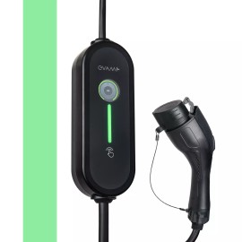 evamp For Nissan Leaf EV PHEV Charger Home Charging Cable 25ft 6A-16A NEMA 6-20 5-15