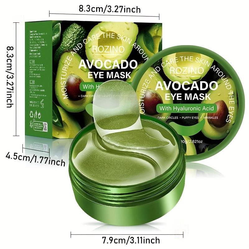 80g avocado hyaluronic acid eye mask, rich in hyaluronic acid,