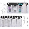 RV Shoe Storage for Bedside - 4 Pocket Wall Mounted