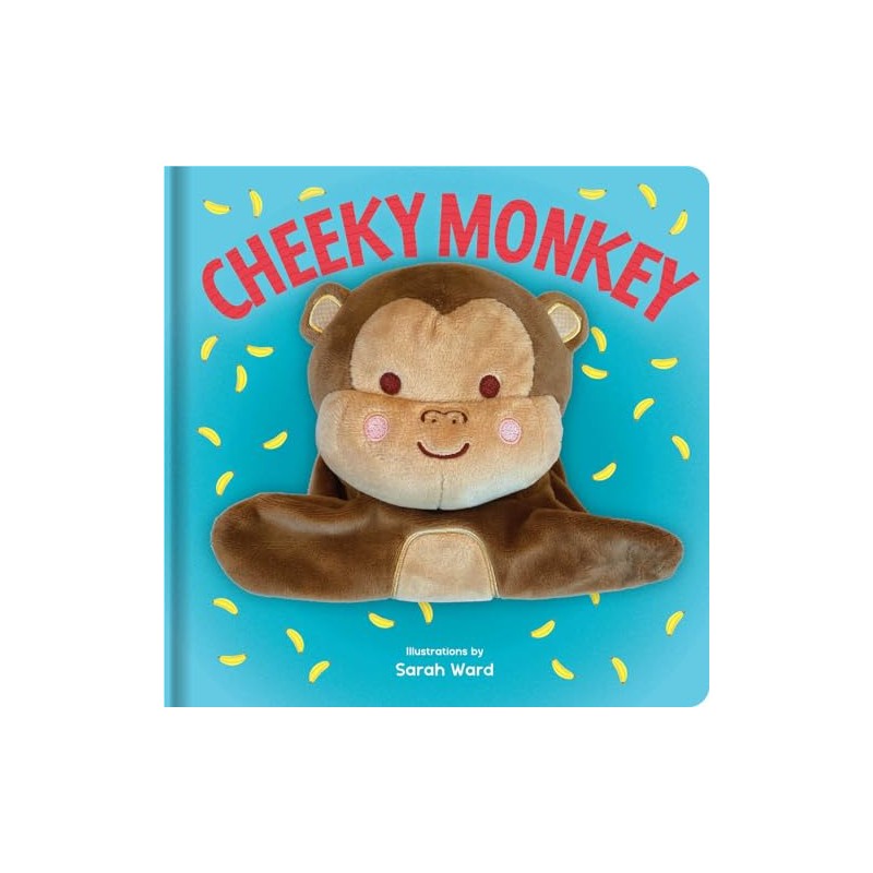 Cheeky Monkey: Hand Puppet Book: Board Book with Plush Hand