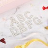 sourcing map 10Pcs Iron on Letters Patches, Letter A Rhinestone