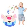 Jumping Plush Toys Adorable Animals Squeaky Jumping Toys Multifunctional Interactive