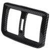 Rear Air Conditoner Outlet Vent Cover Panel Trim Carbon Fiber