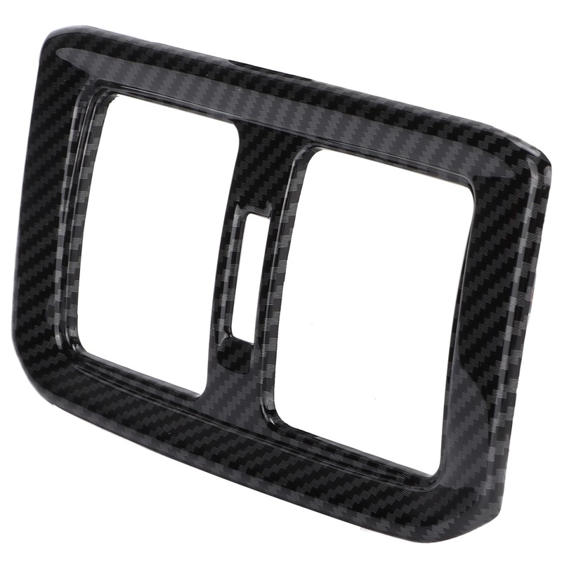 Rear Air Conditoner Outlet Vent Cover Panel Trim Carbon Fiber