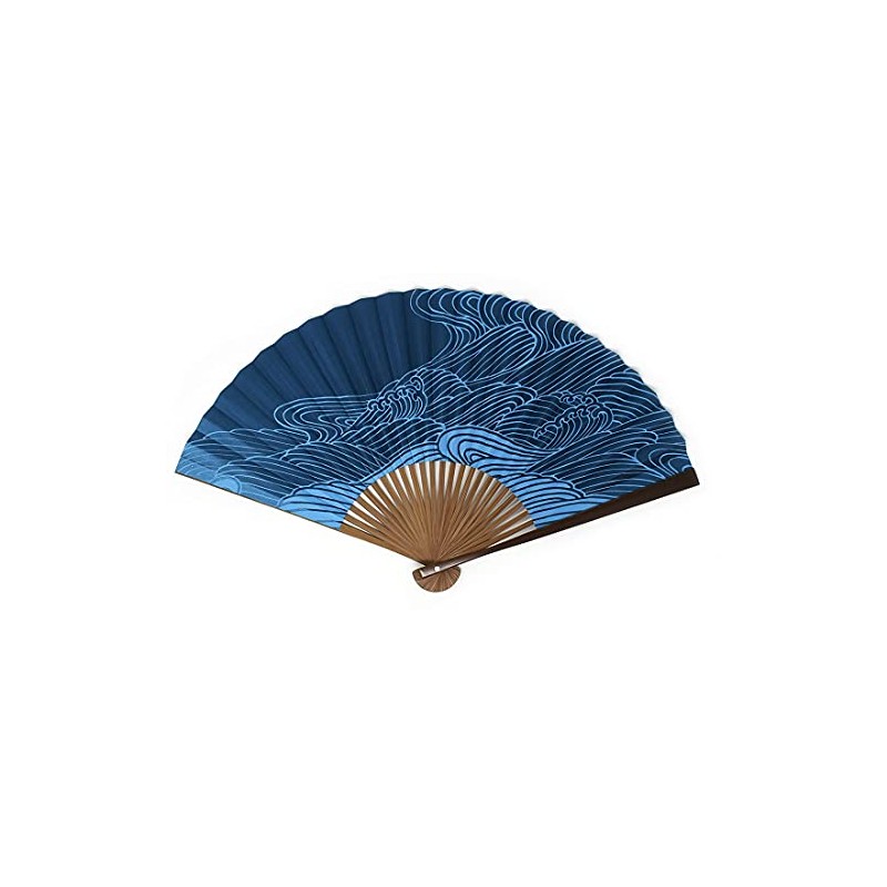 Stylish kimono Iroha Kyoto Fan, Boxed, Kyo Fan, Fragrant, Bamboo