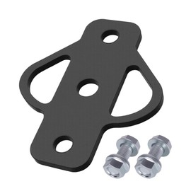 3-Way Trailer Pendant Adapter Bolt Receiver Pendant for ATV Lawn Mower Golf Cart Garden Tractor - Heavy Duty Alloy Steel Rust Resistant Powder Coating