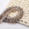 vanilla mountain Genuine Gray Agate Beads Natural Gemstone Beads for