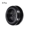 sourcing map Rubber Grommet Round Double-Sided Mount Dia 26 mm