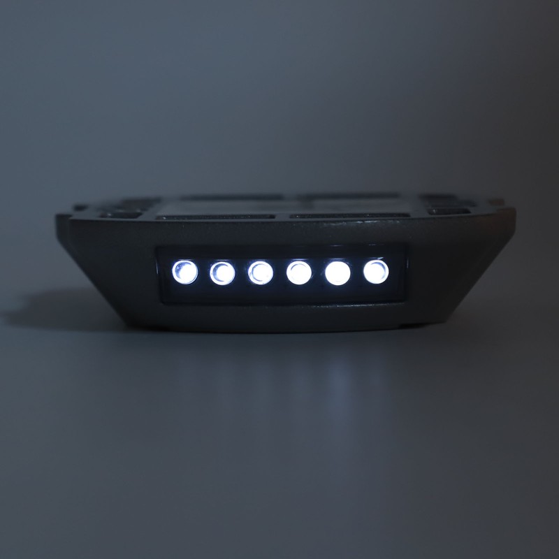 Solar Road Stud Light Aluminum Alloy Solar Powered Outdoor Waterproof