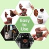 Aussen Disposable Coffee Paper Filters Replacement Kerig Filter Fit All