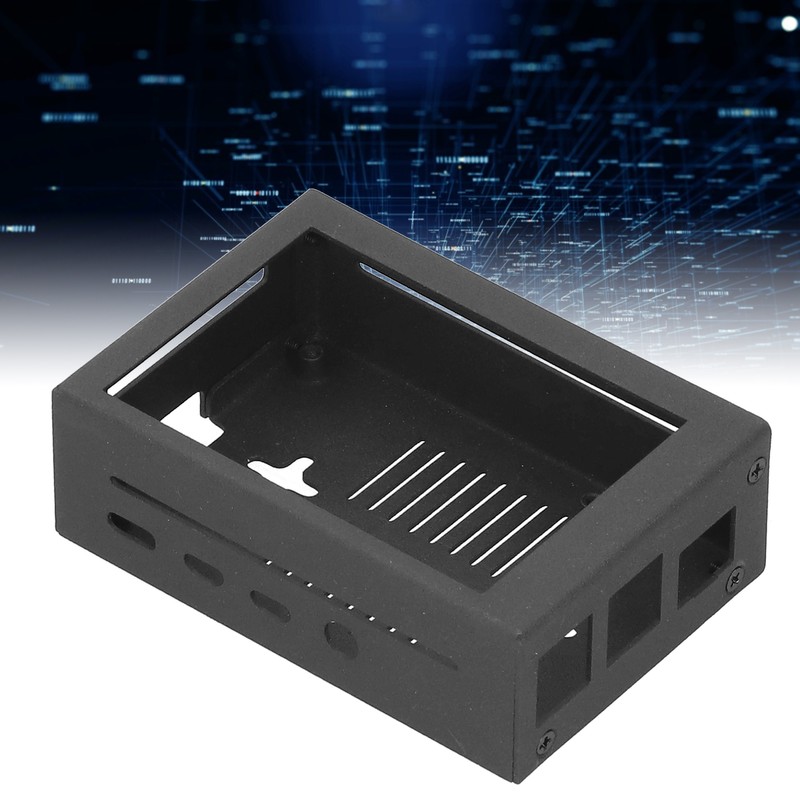 For Raspberry Pi Shell Dust Proof Iron Durable Protective Box