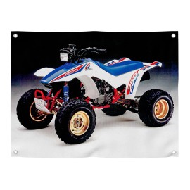 1986 HONDA FOURTRAX 250R TRX QUAD BANNER OEM FLYER AD - 30" x 23"