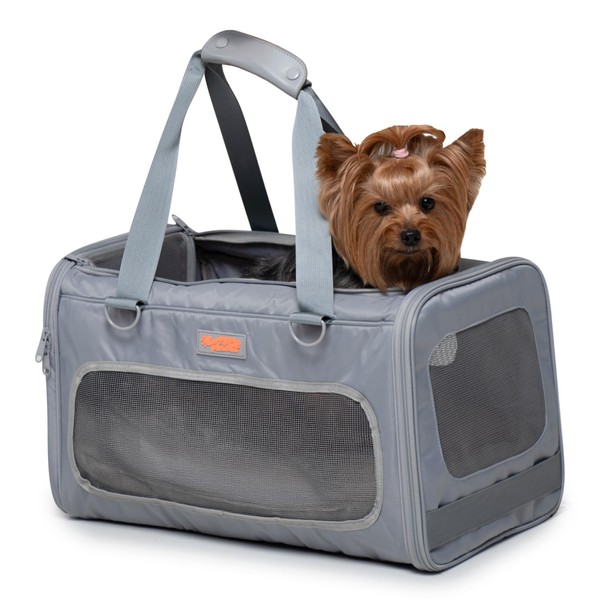 Portable Soft-Sided Carrier for Kittens & Puppies – Airline Approved