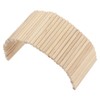 Pet Hideout Bridge Wooden Safe Bendable Small Pet Climbing Tunnel