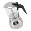 Glass Moka Pot Stainless Steel Heat Resistant Portable Classic Italian