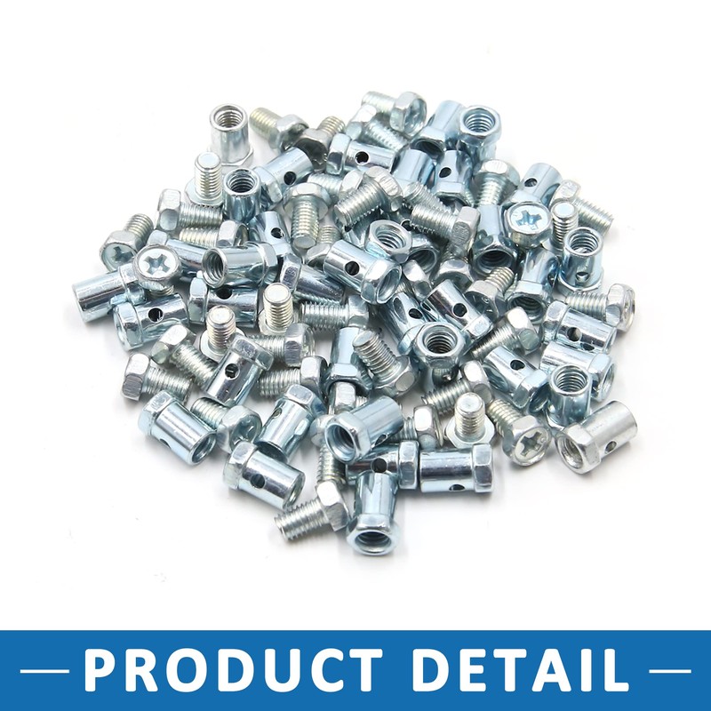 A ABSOPRO Motorcycle Brake Line Cable Screws Fixed Wire Fastener