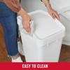 Rubbermaid Swing Top Waste Container for Home and Kitchen, Easy