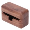Case for WF 1000XM5 Walnut Wood Handcrafted Fall and Bump