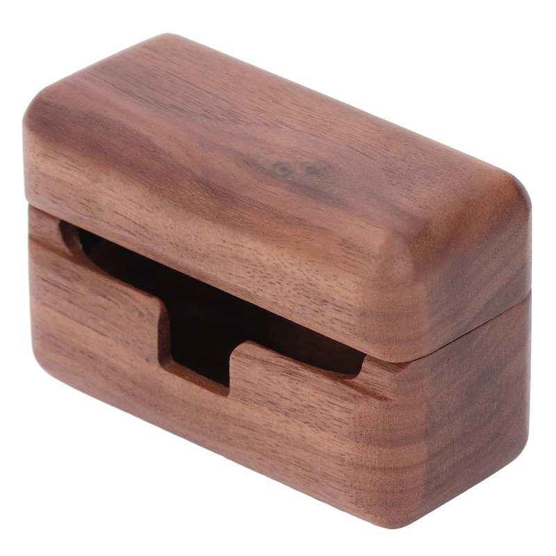 Case for WF 1000XM5 Walnut Wood Handcrafted Fall and Bump