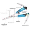 Multi Function Fish Pliers | Rust Resistant Hook Remover Split