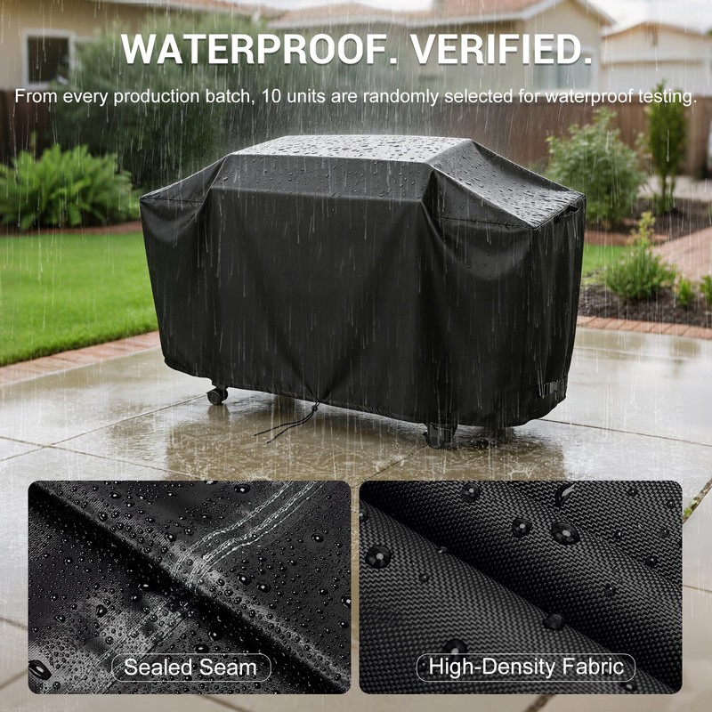 Velfree Grill Cover for Weber Slate Griddle 36 inch-77x27x39in