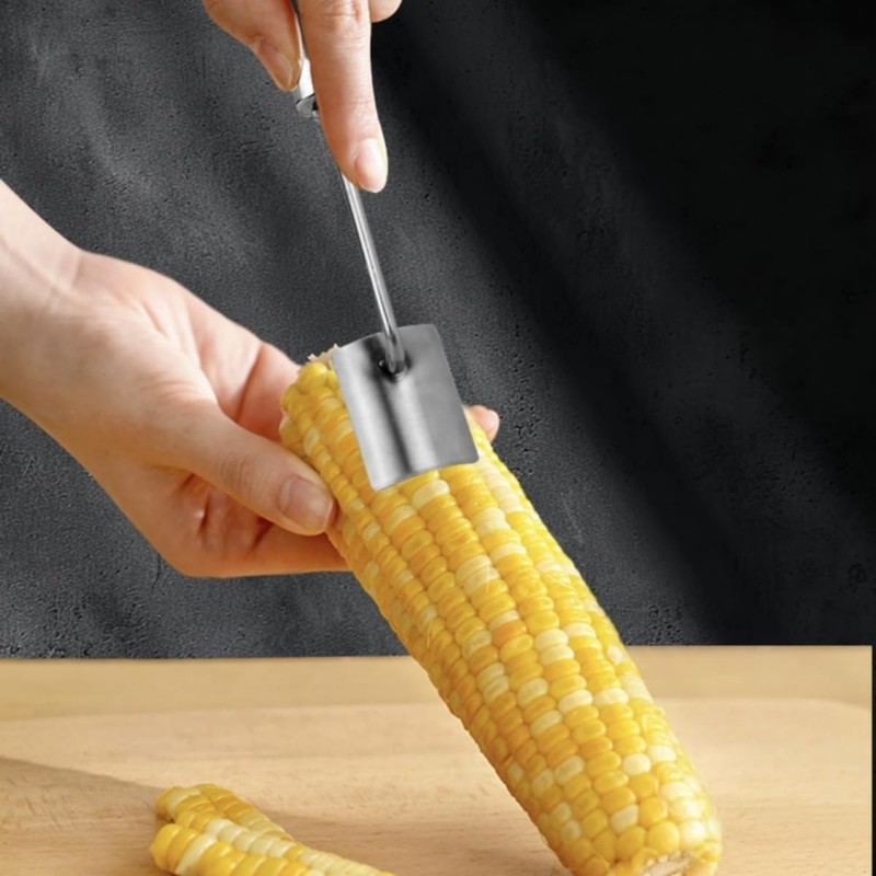 Corn Peeler, Corn on the Cob Remover, Fast and Safe,