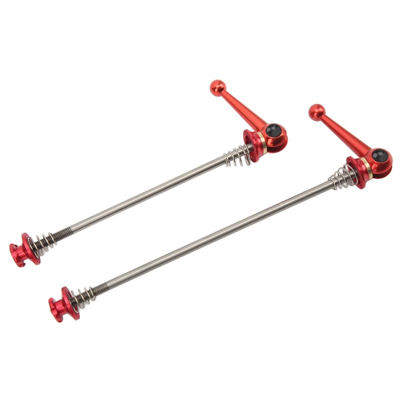 CANSUCC 2pcs Bicycle Wheel Skewer Aluminum Alloy Quick Release Titanium