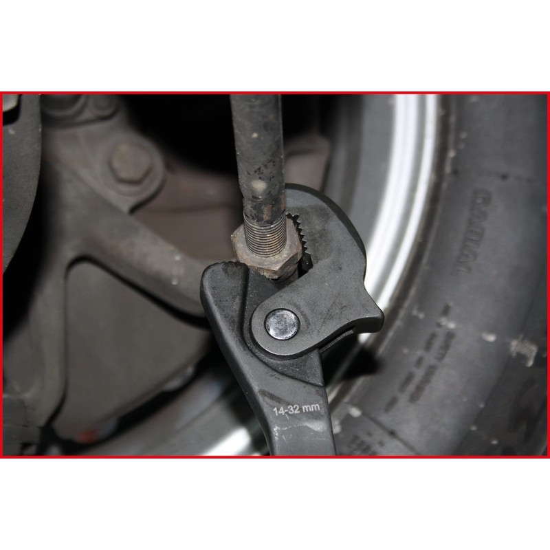 KS Tools 114.0055 Single-Handed Multifunctional Key 8-17/14-32 mm