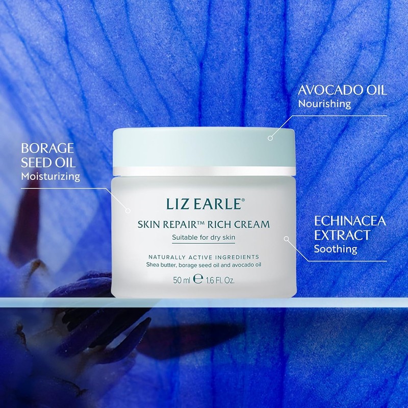 Liz Earle Skin Repair Rich Face Cream - Hydration Boosting