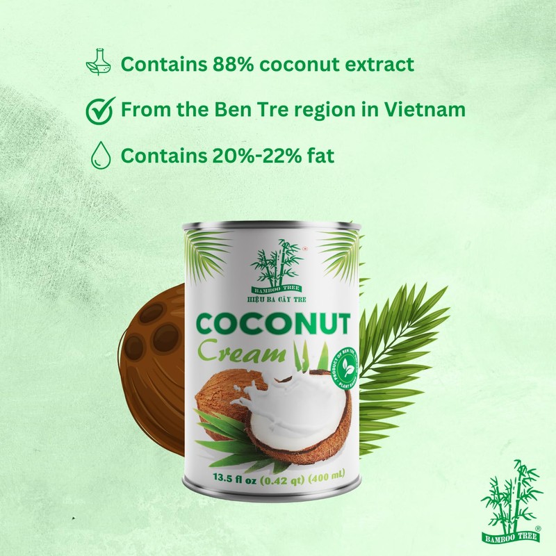 Bamboo Tree Crema di Cocco 400ml - 20-22% Grassi